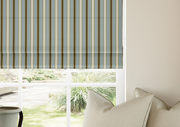 The British Stripe Co. Charles, Derwent No.1 - Roman Blind - Image 5